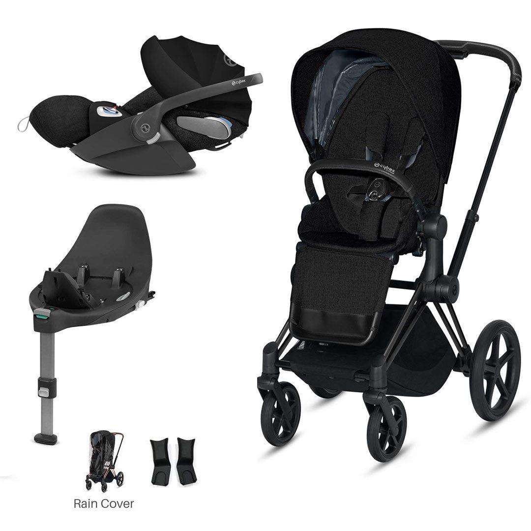 CYBEX Priam Travel System Deep Black BabyTots