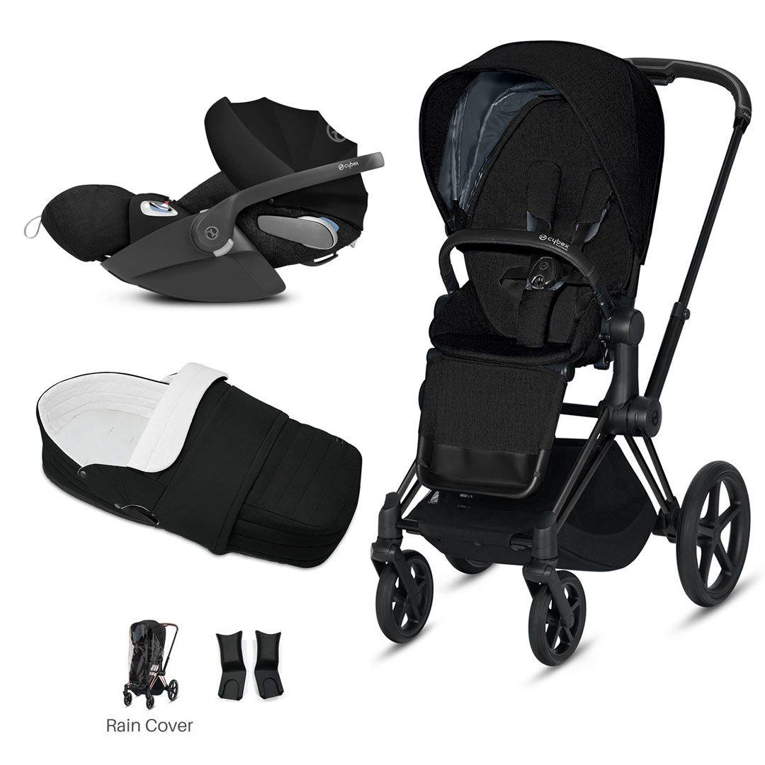 CYBEX Priam Travel System Deep Black BabyTots