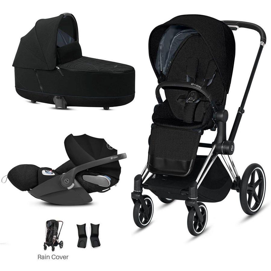 CYBEX Priam Travel System Deep Black BabyTots