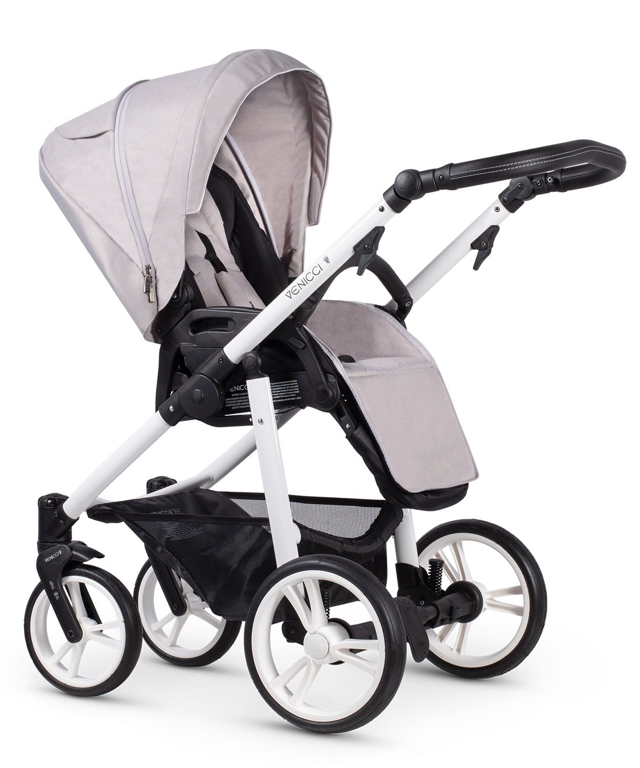 Venicci Pure 2.0 Vanilla 3 in 1 Travel System BabyTots