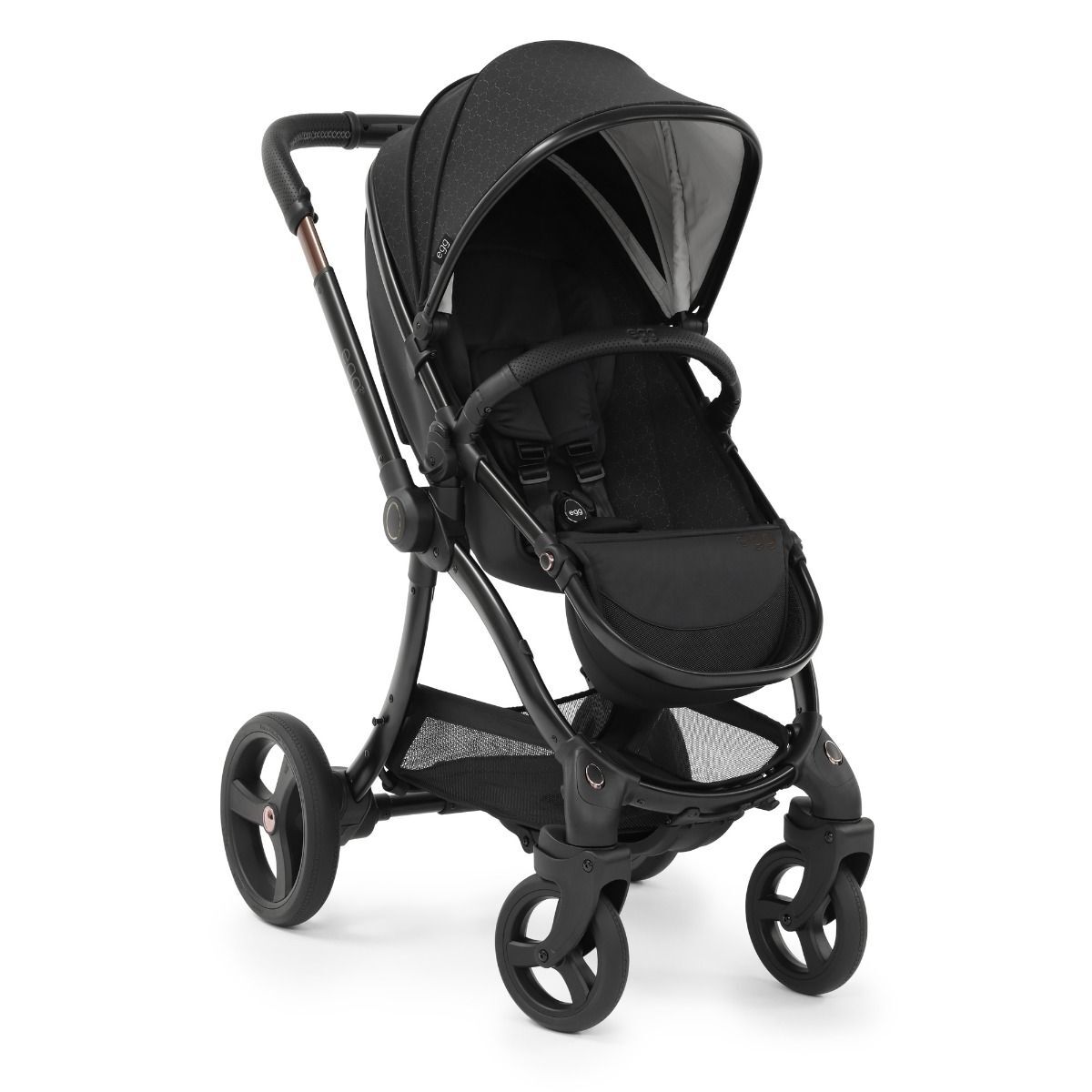 Egg 2 Luxury Travel System with Shell Car Seat Bundle Black Geo BabyTots