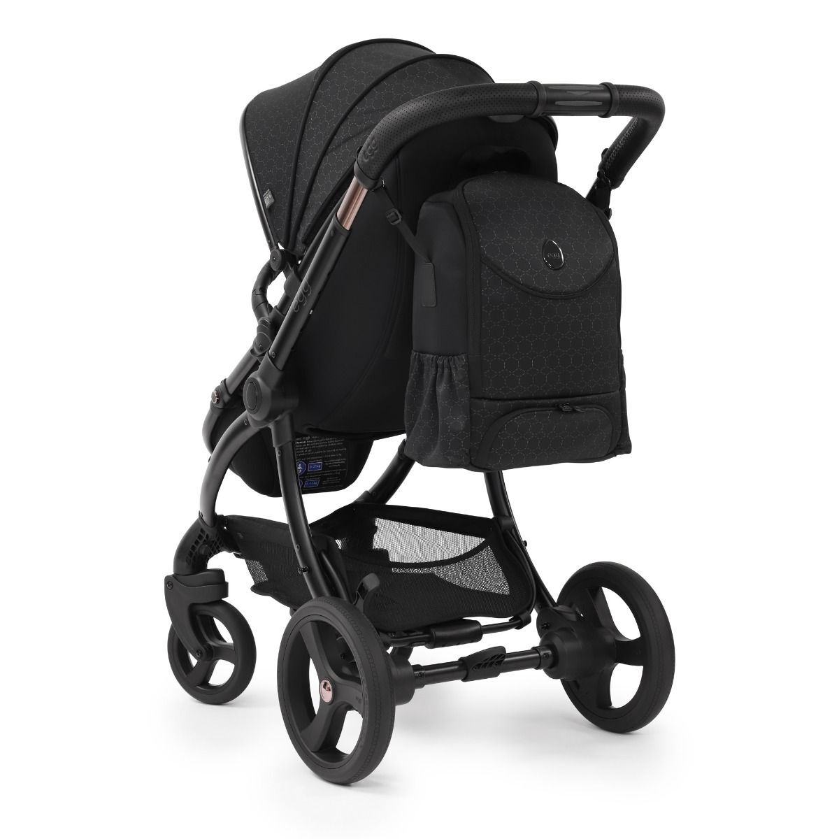 Egg 2 Luxury Travel System with Shell Car Seat Bundle Black Geo BabyTots
