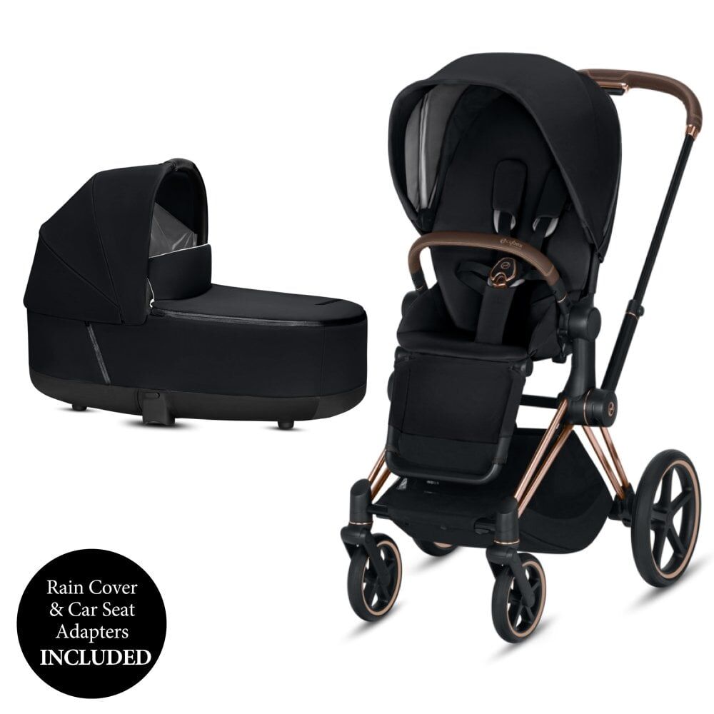 Cybex Priam Rose gold pushchair and carrycot