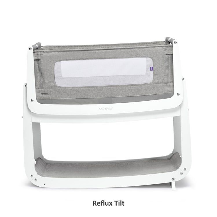 SnuzPod4 Bedside Crib Starter Bundle Dusk - Image 6
