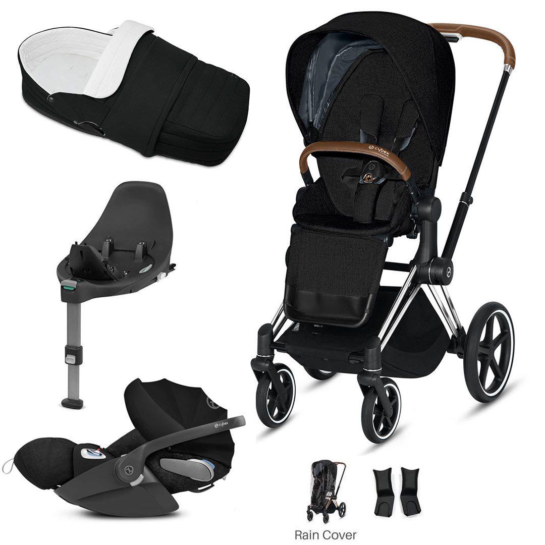 CYBEX Priam Travel System - Deep Black - Image 15