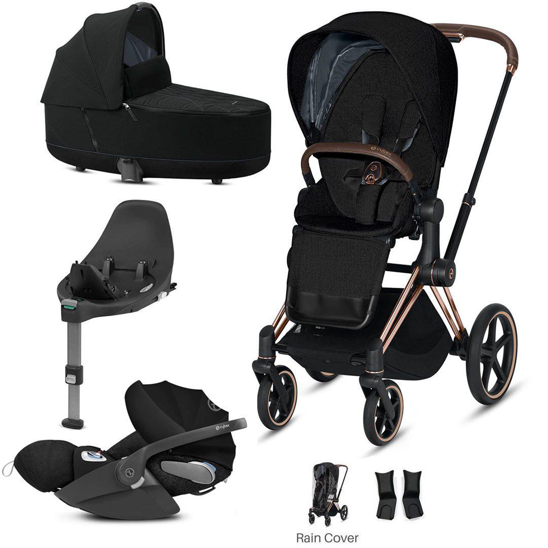 CYBEX Priam Travel System - Deep Black - Image 3