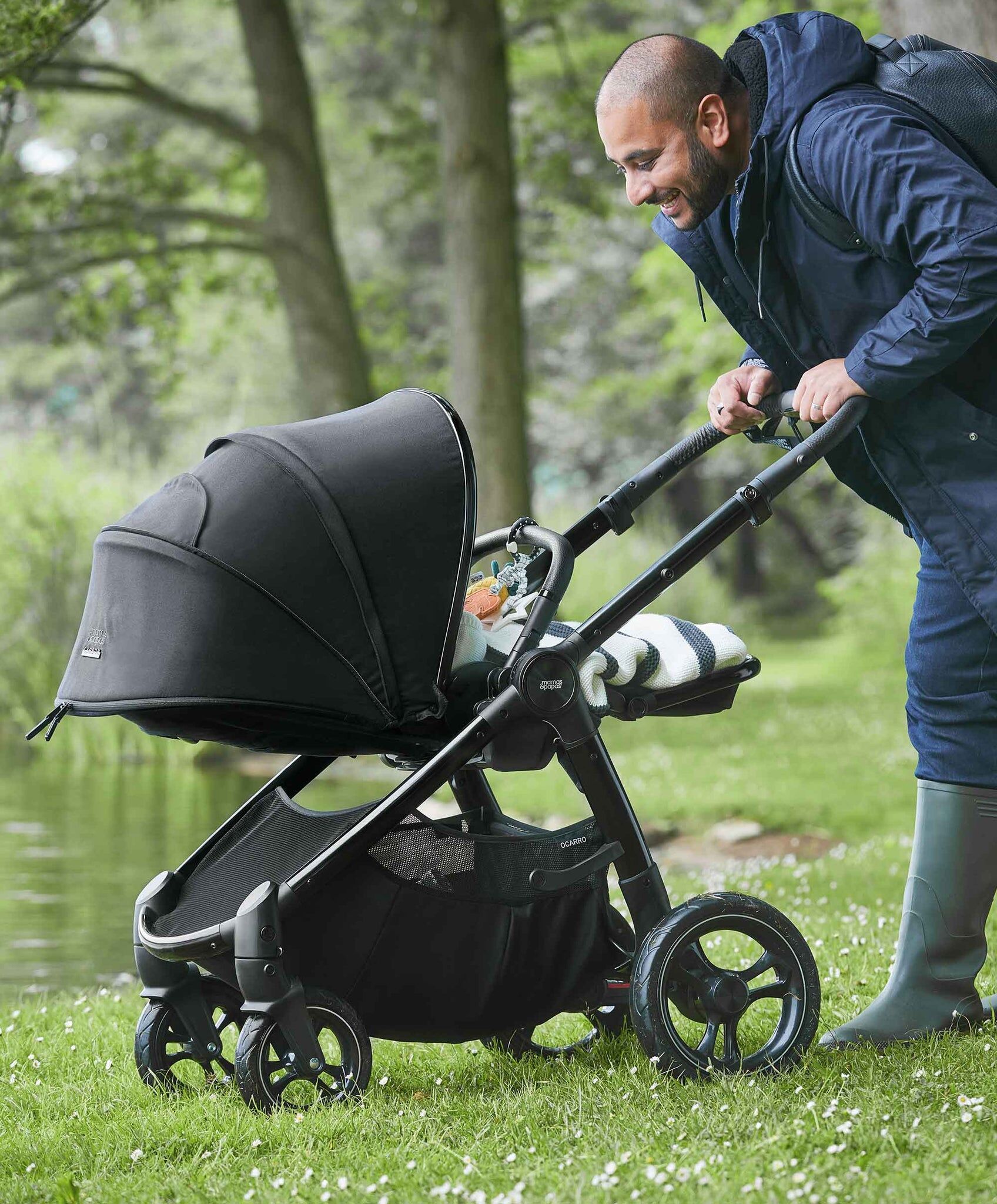 Ocarro Carbon 9 Piece Complete Pushchair Travel Bundle Including Cloud Z Car Seat - Image 3