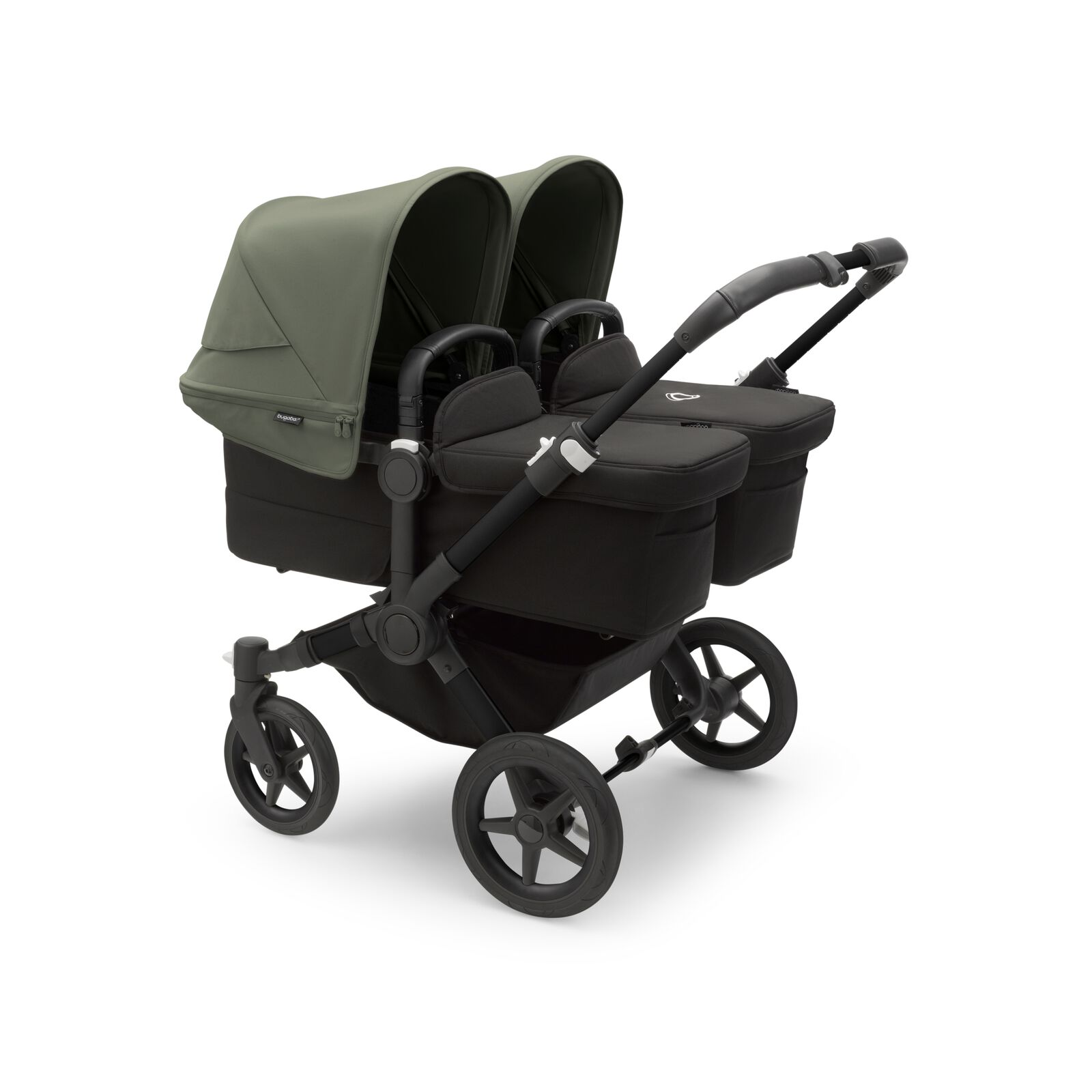 Bugaboo Donkey 5 Twin Pushchair - Forest Green/Black