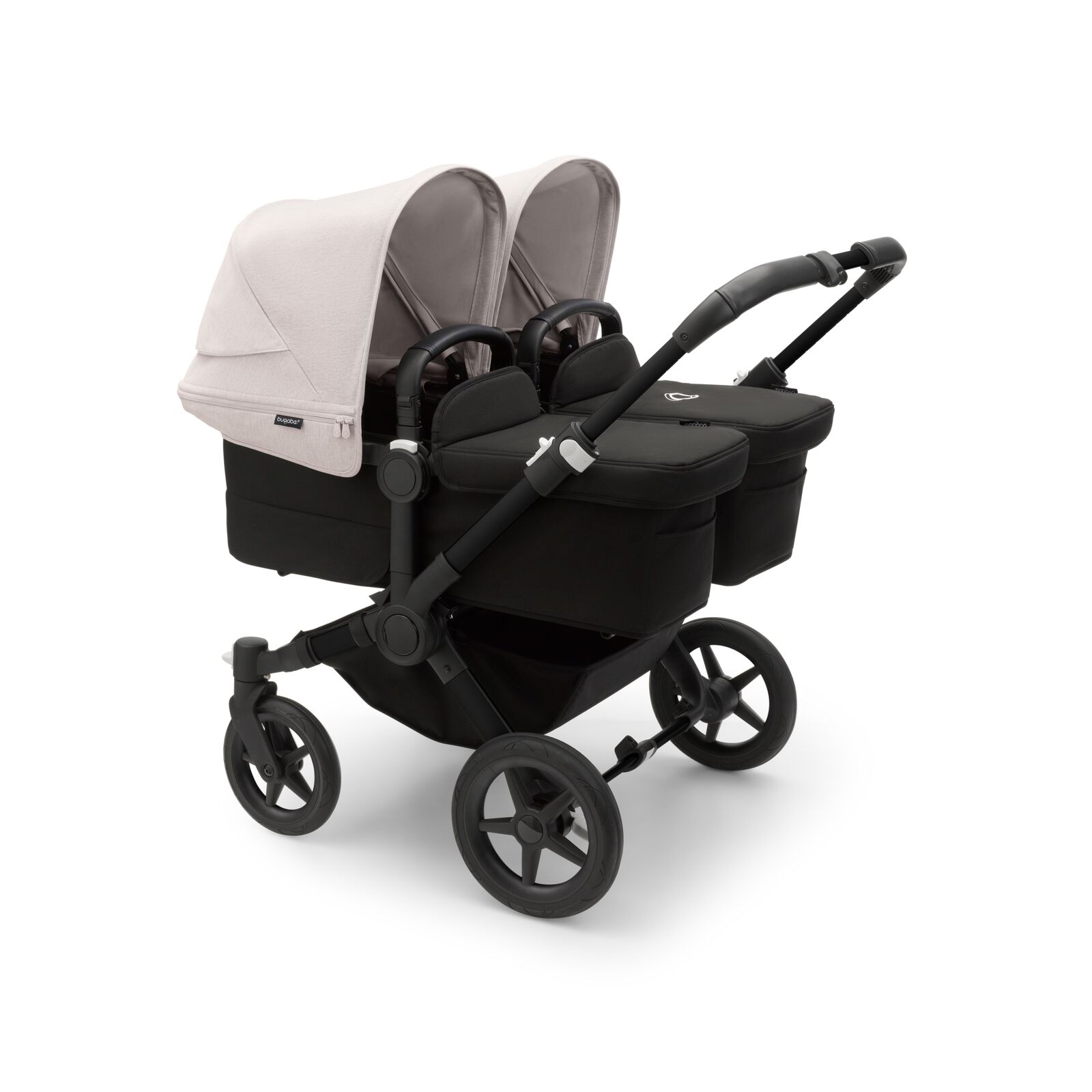 Bugaboo Donkey 5 Twin Pushchair -Misty White/Black