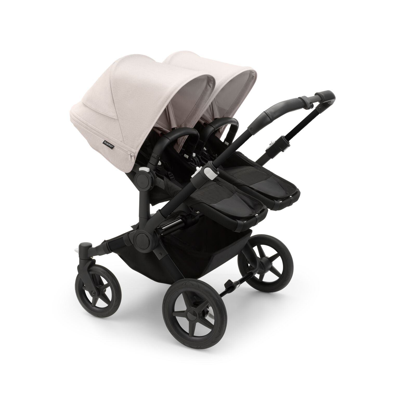 Bugaboo Donkey 5 Twin Pushchair -Misty White/Black - Image 3