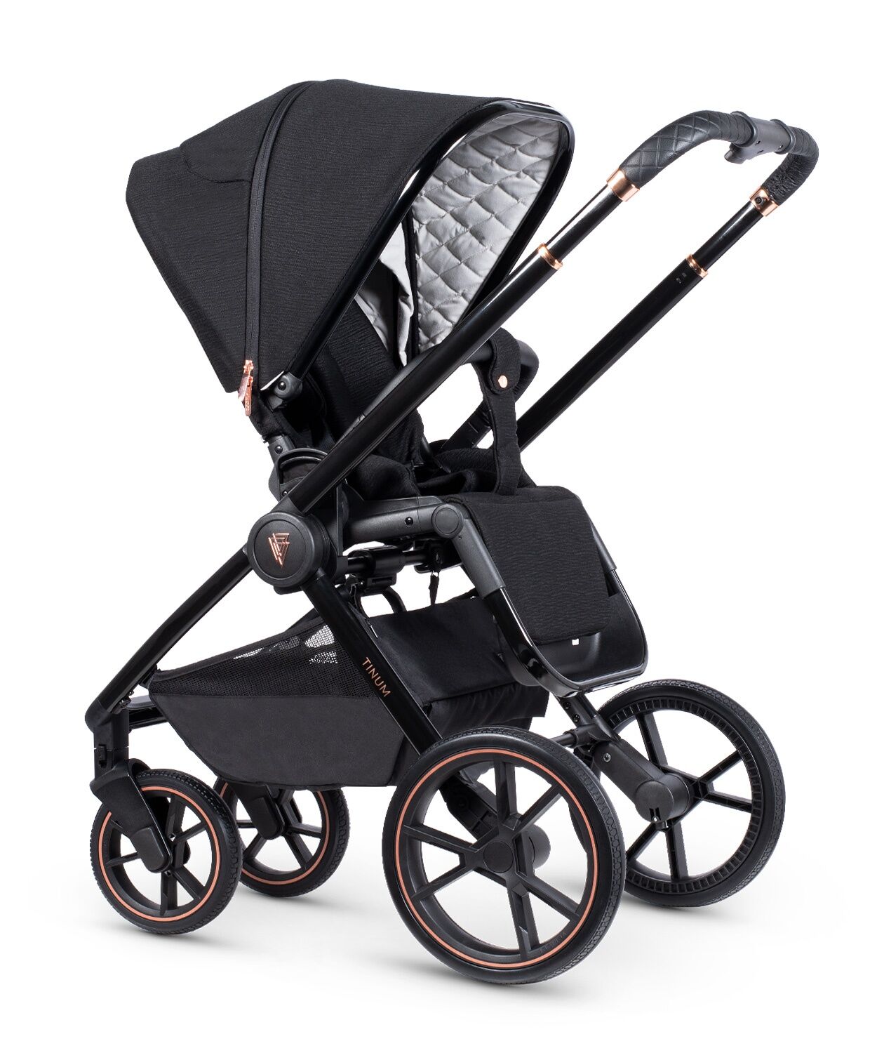 Venicci Tinum SE Stylish Black 3-in-1 Travel System - Image 3
