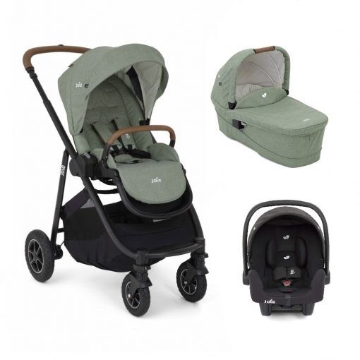 Joie Versatrax Travel System plus accessories – Laurel