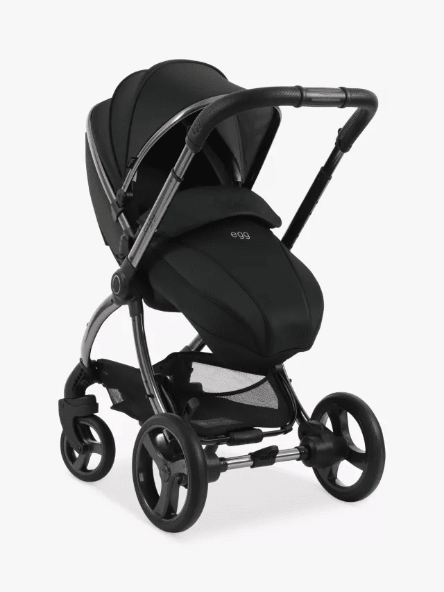 Egg3 Pushchair - Black Olive, includes Carrycot and Accessories with Egg Shell Car Seat and Base Luxury Bundle - Image 3