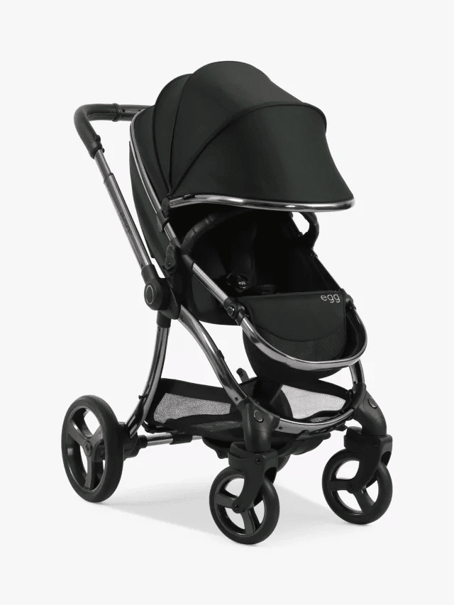 Egg3 Pushchair - Black Olive, includes Carrycot and Accessories with Egg Shell Car Seat and Base Luxury Bundle - Image 4