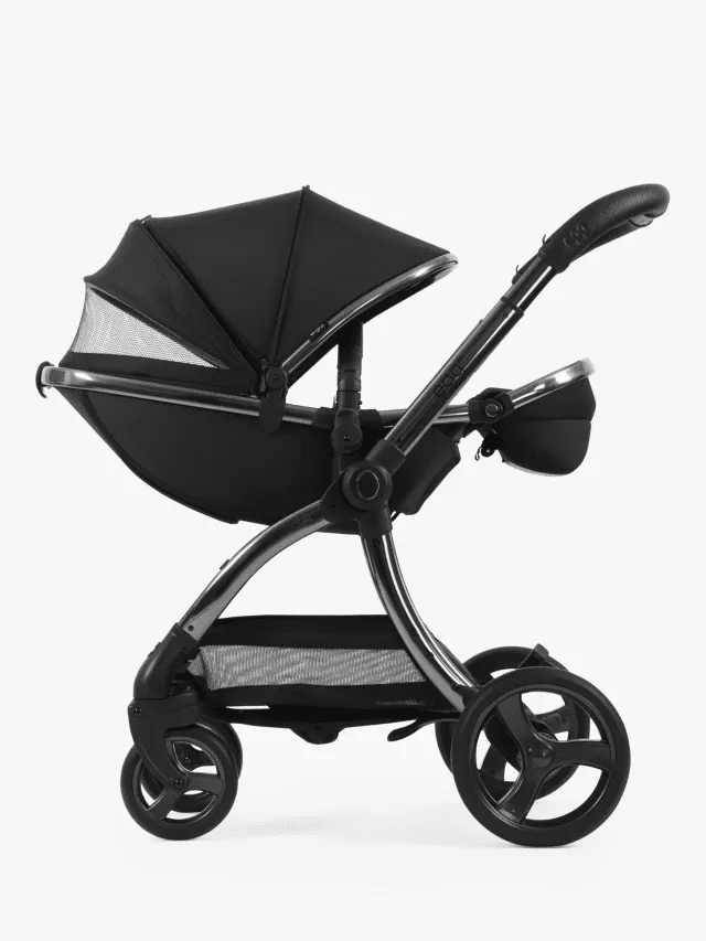 Egg3 Pushchair - Black Olive, includes Carrycot and Accessories with Egg Shell Car Seat and Base Luxury Bundle - Image 5