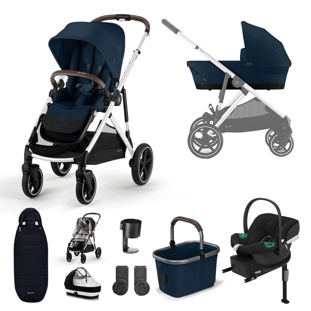 CYBEX Gazelle S Comfort Bundle - Ocean Blue - Image 3