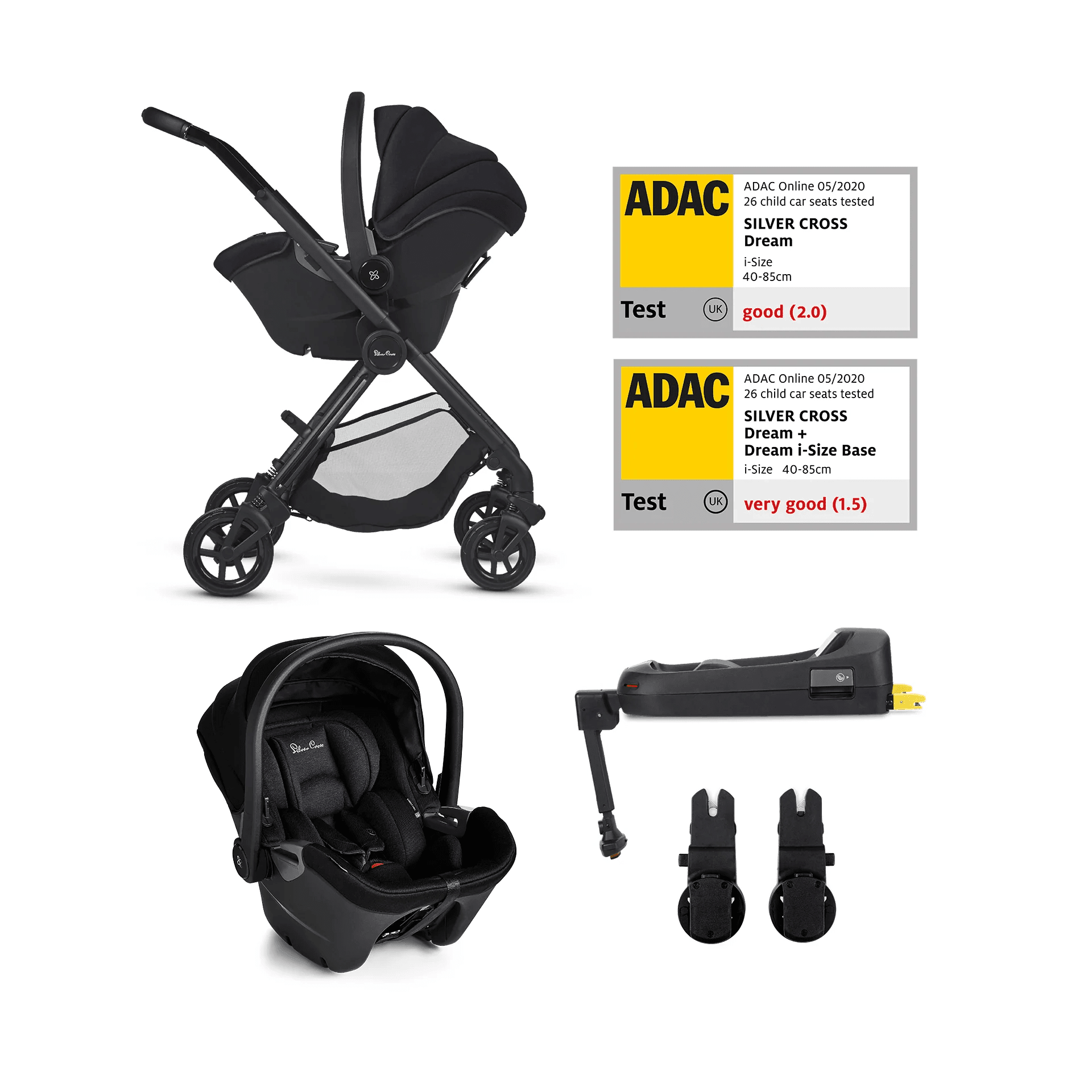 Silver Cross Reef 2 Pushchair Ultimate Maxi-Cosi Pebble 360 Pro Bundle - Space - Image 7