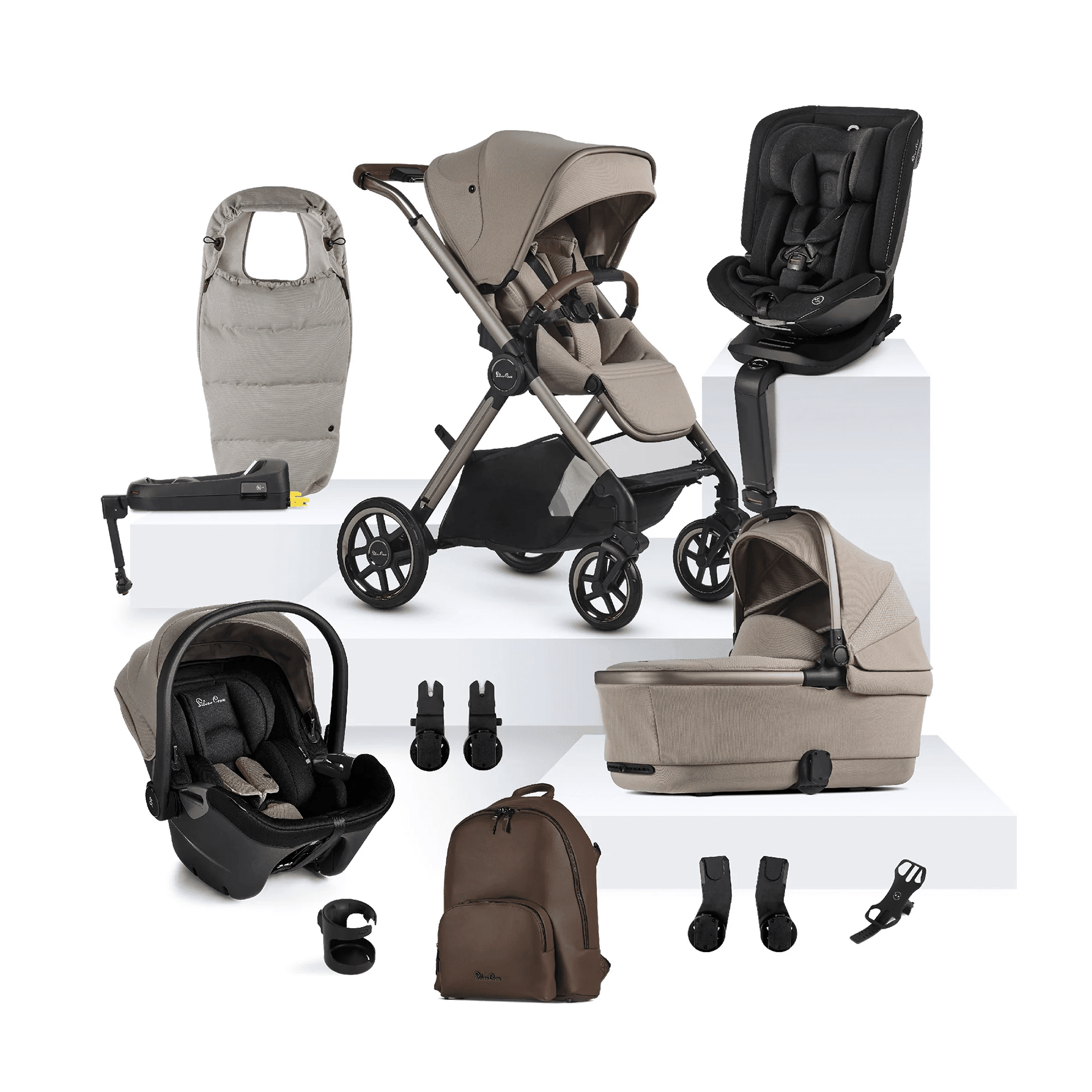 Silver Cross Special Edition Reef 2 Pushchair Ultimate Motion Bundle - Frappe