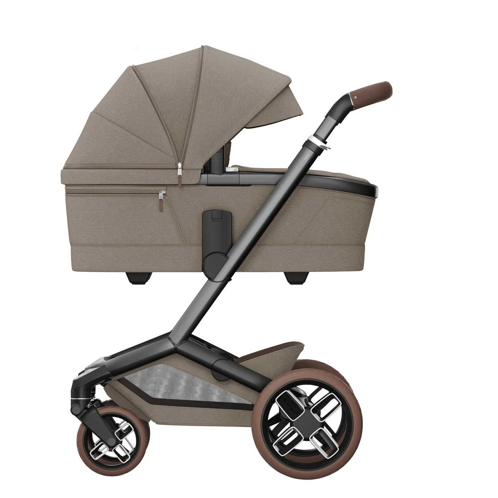 Maxi Cosi Fame Complete Travel System Bundle With Accessories, Pebble 360 Car Seat and ISOFIX Base - Twillic Truffle - Image 5