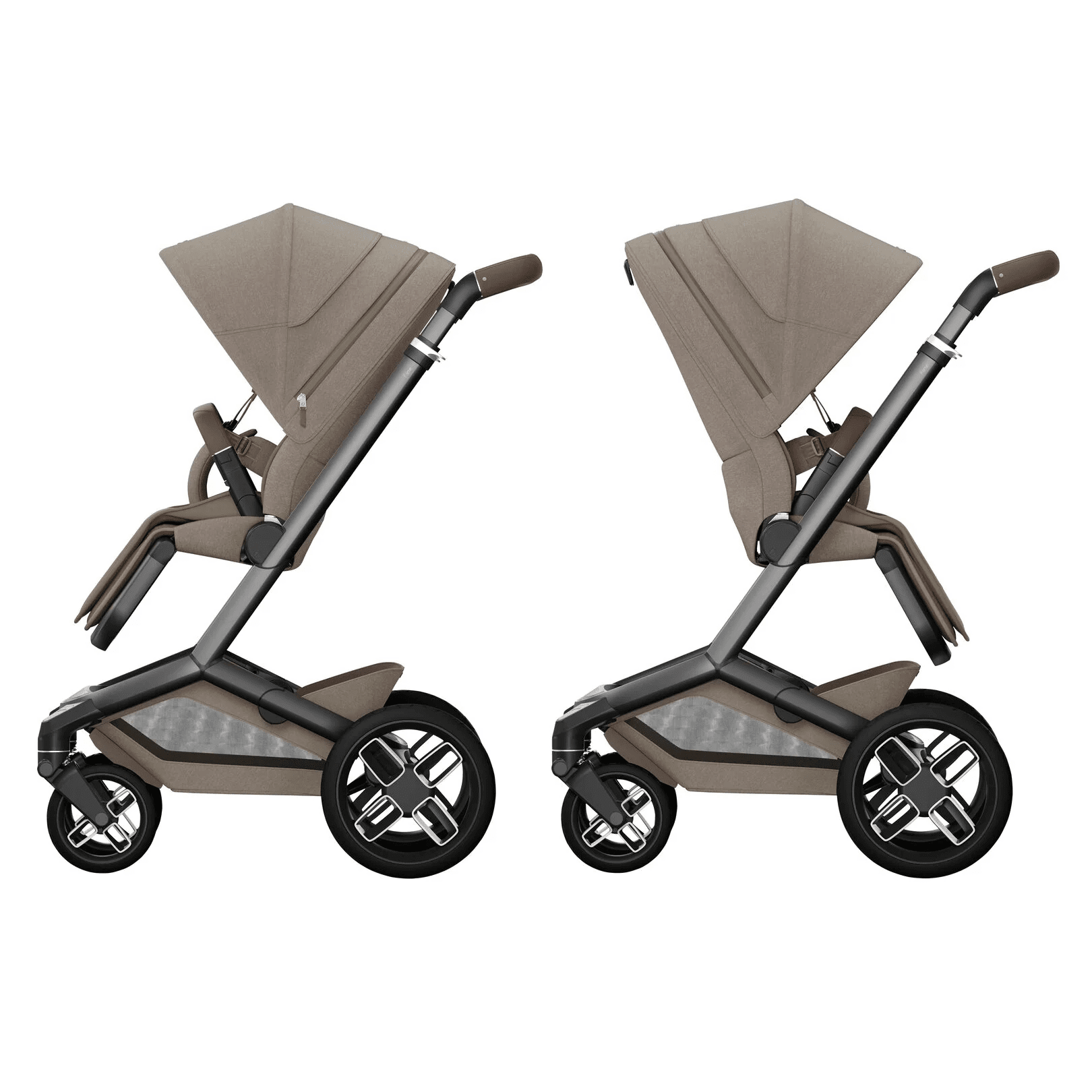 Maxi Cosi Fame Complete Travel System Bundle With Accessories, Pebble 360 Car Seat and ISOFIX Base - Twillic Truffle - Image 15