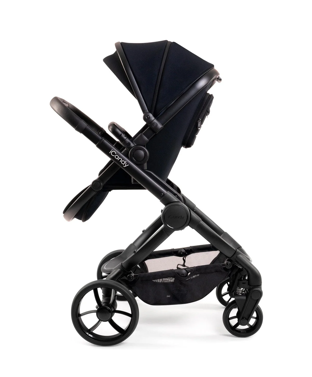 iCandy Peach 7 Complete Pushchair Bundle - Black, with iCandy Cocoon Car Seat - Image 5