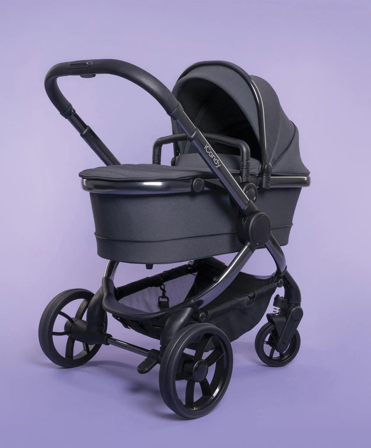 iCandy Peach 7 Complete Pushchair Bundle - Black, with iCandy Cocoon Car Seat - Image 3