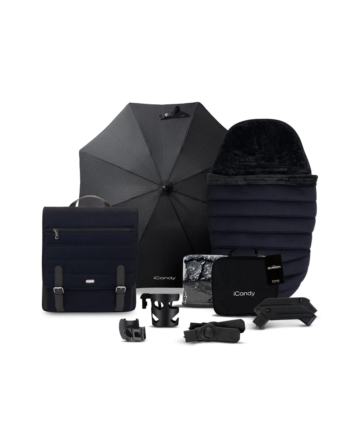 iCandy Peach 7 Complete Pushchair Bundle - Black, with iCandy Cocoon Car Seat - Image 8