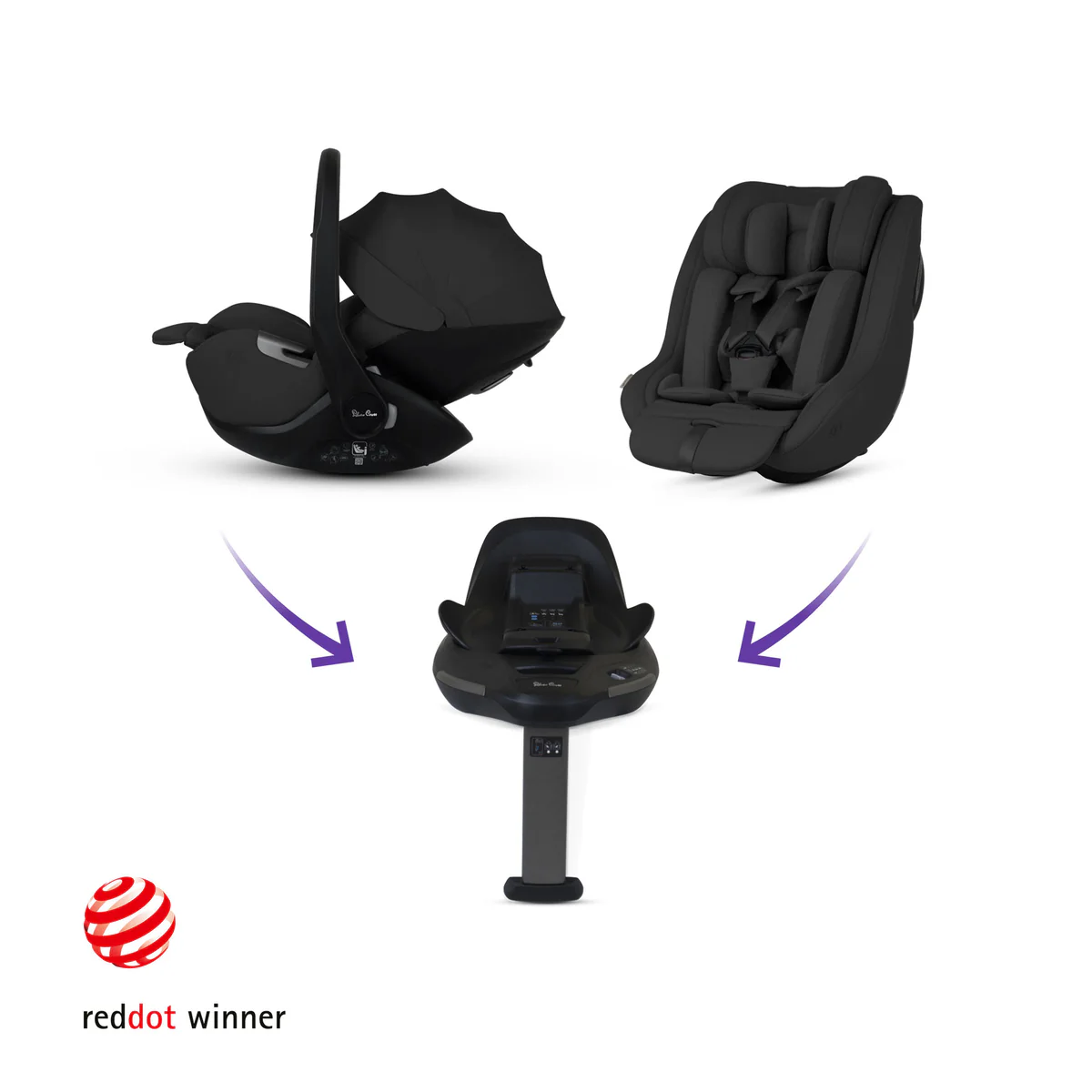 Silver Cross Breez Ultimate Family 360 Bundle in Onyx - Natural Taupe Glide - Image 14