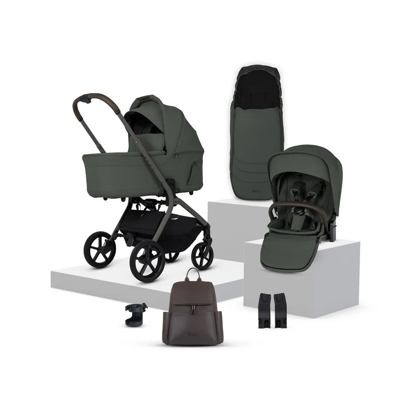 Silver Cross Breez Accessory Bundle in Pewter