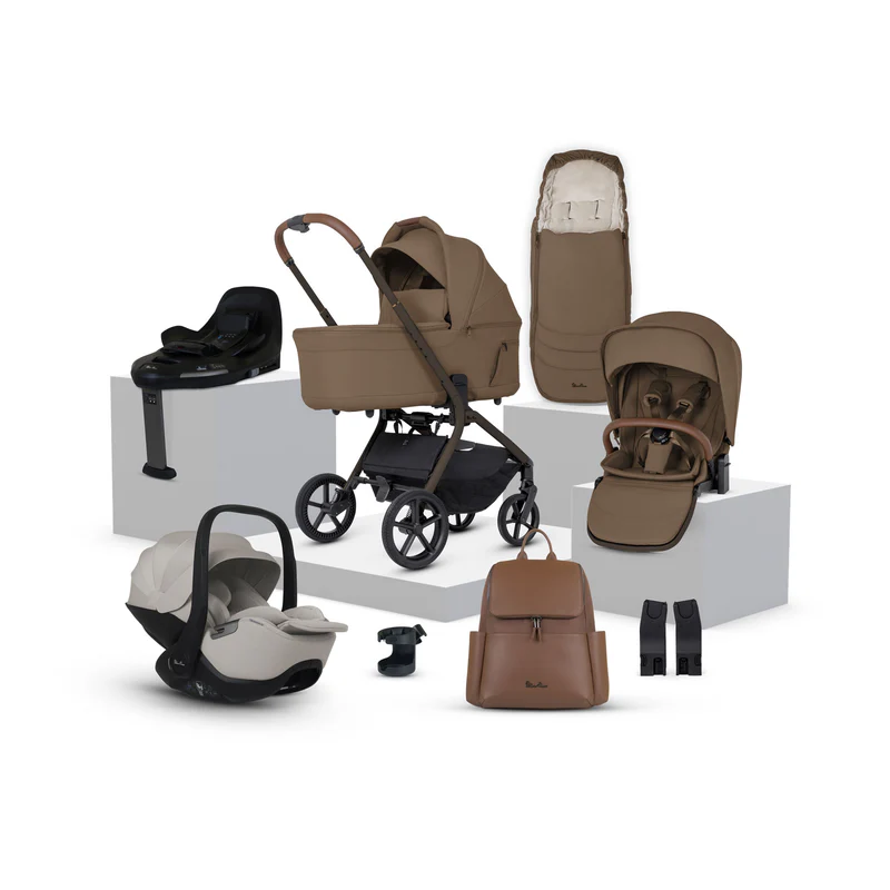 Silver Cross Breez Ultimate 360 Bundle in Maple - Natural Taupe Glide