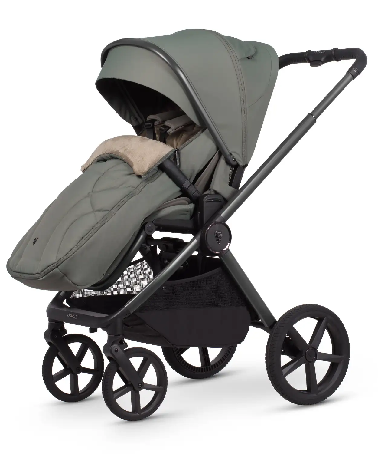 Venicci Upline 3 Aloe Pram Ultimate Bundle 4 in 1 Plus - Tiago Beige - Image 8