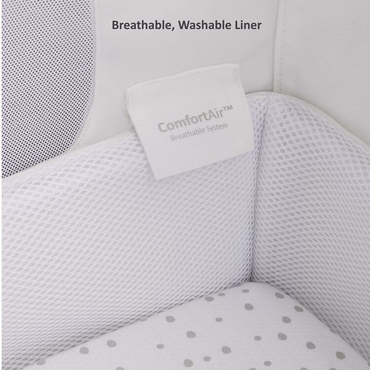 SnuzPod4 Bedside Crib Bundle Navy - Image 6